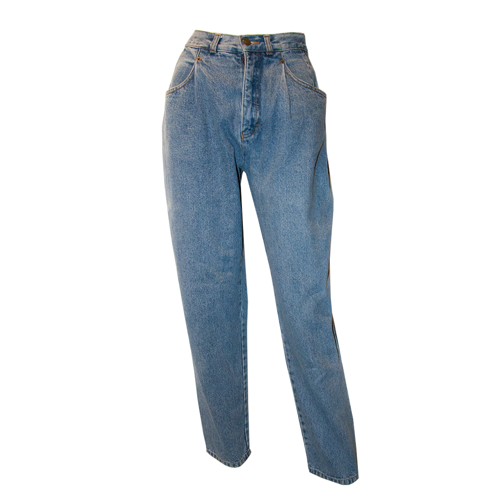 remove overhead leisure 80s vintage jeans pants - Millesime Story