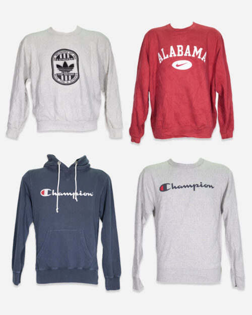 Men's designer sports sweatshirts: 4 pieces
