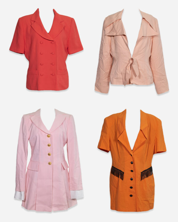 80s-90s women's summer jackets: 4 pieces