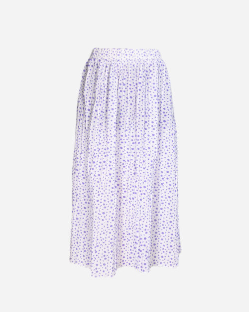 Pleated polka dot skirts: 4 pieces