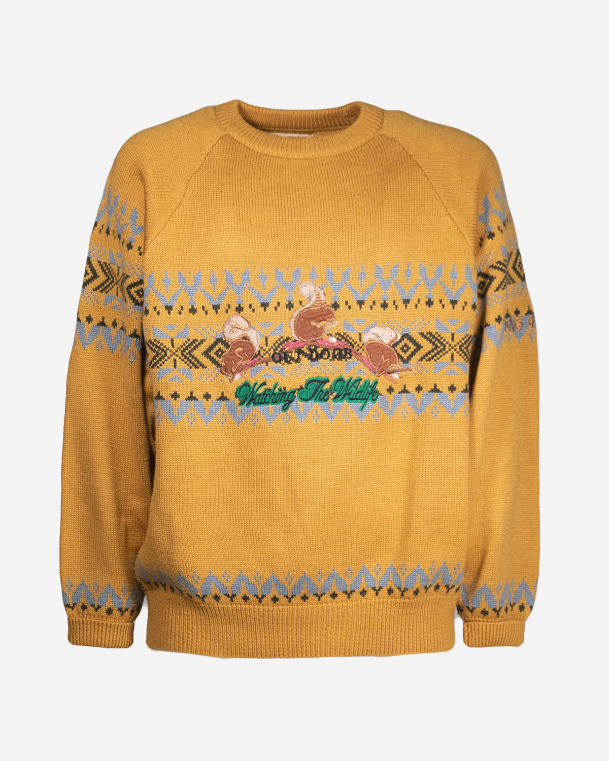 Box four 80s coloured jumpers