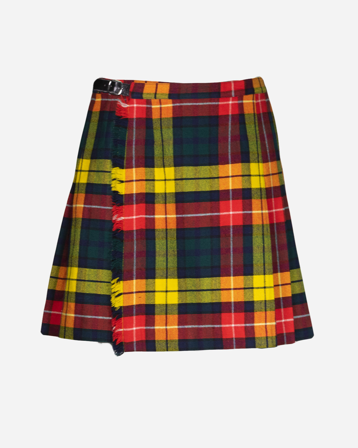 Box four tartan skirt