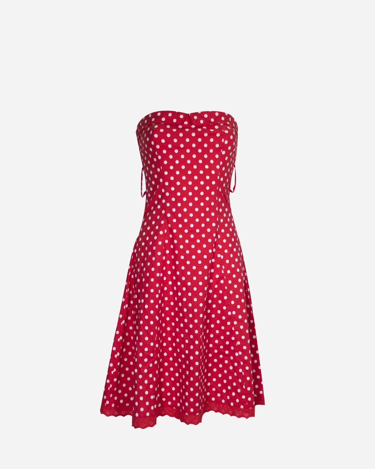 Box four polka-dots dresses
