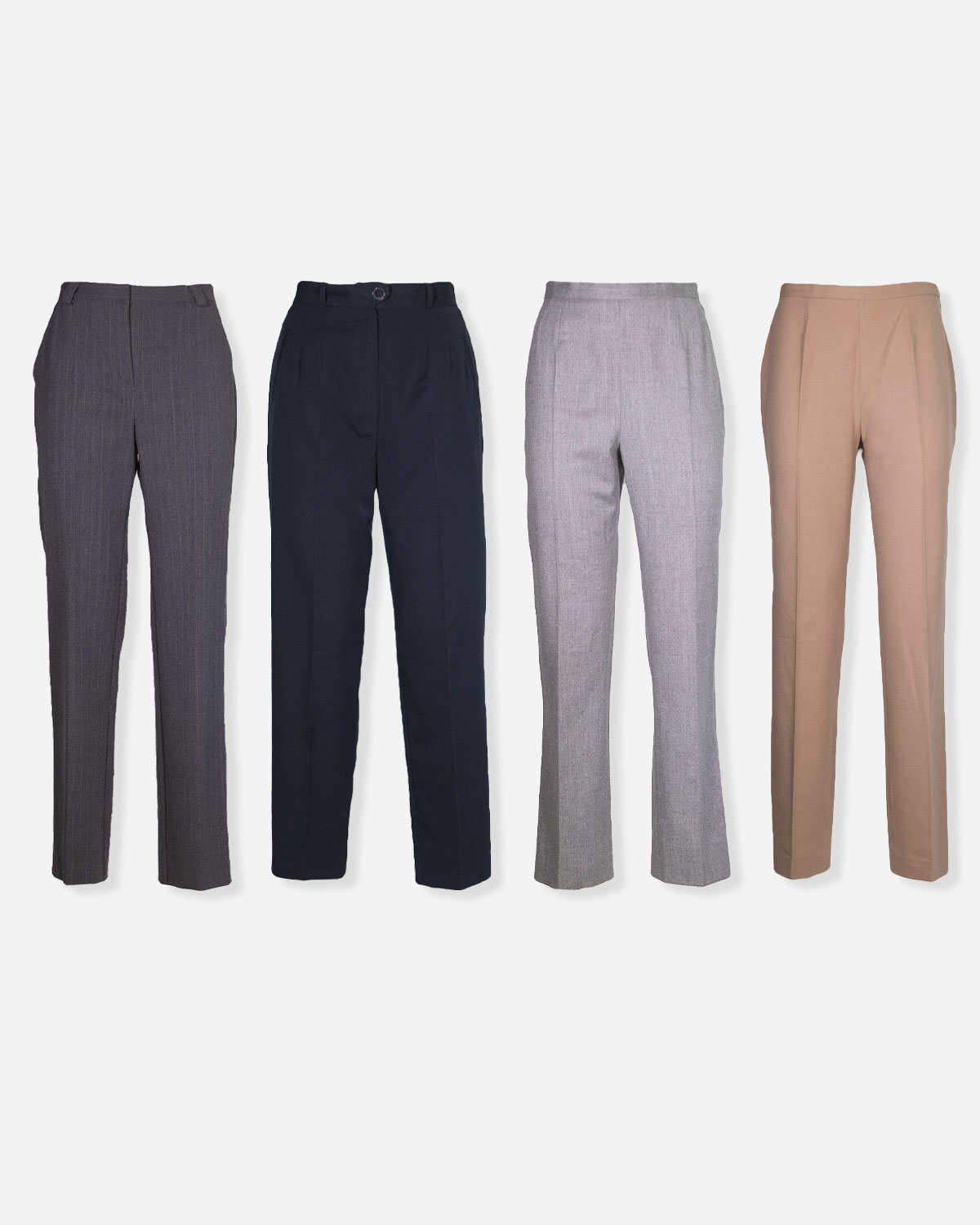 Women's cotton designer pants: 4 pieces