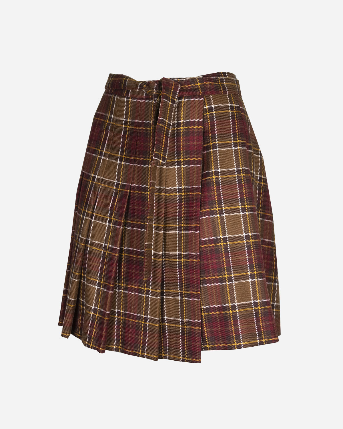 Women’s colorful tartan miniskirts: 4 pieces