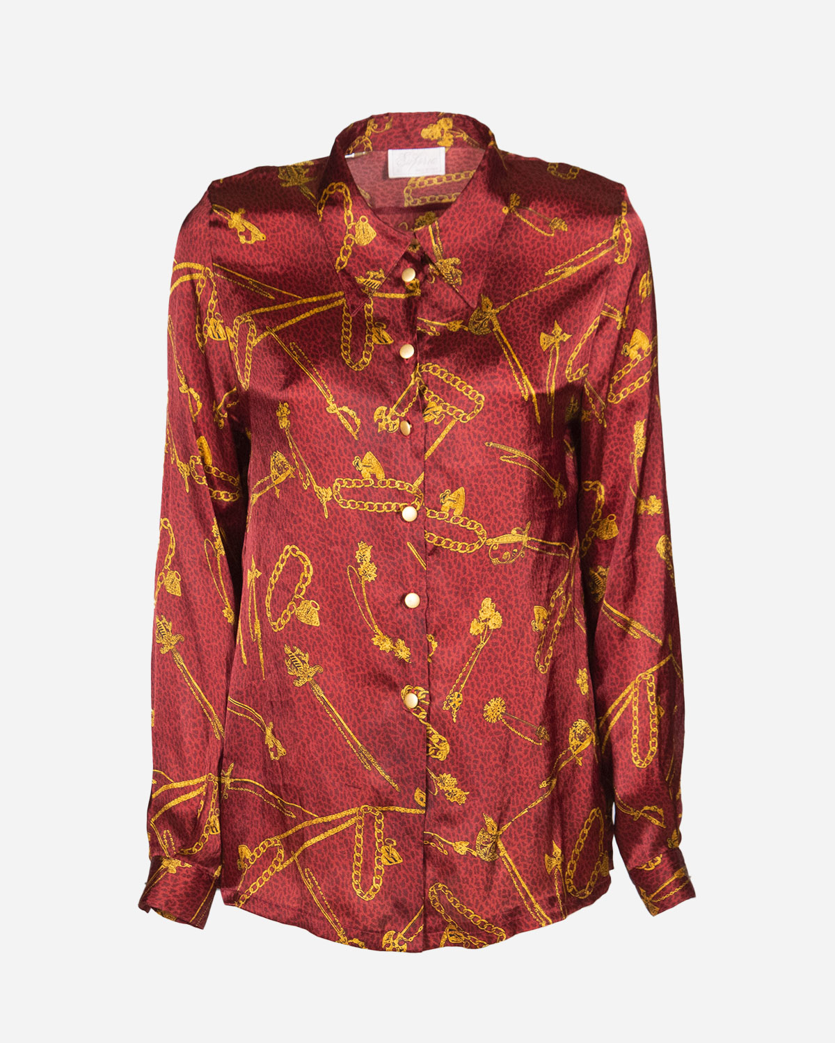 Women’s baroque patterned shirts: 4 pieces