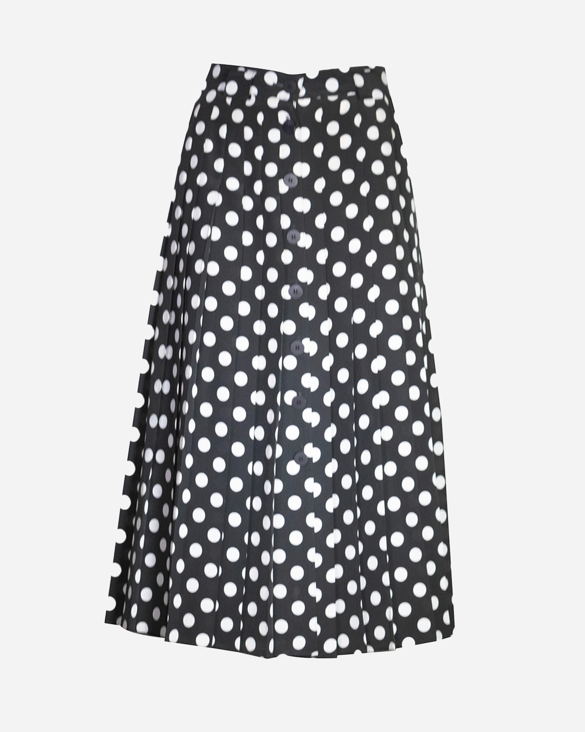 Polka dots patterned skirts for women: 4 pieces