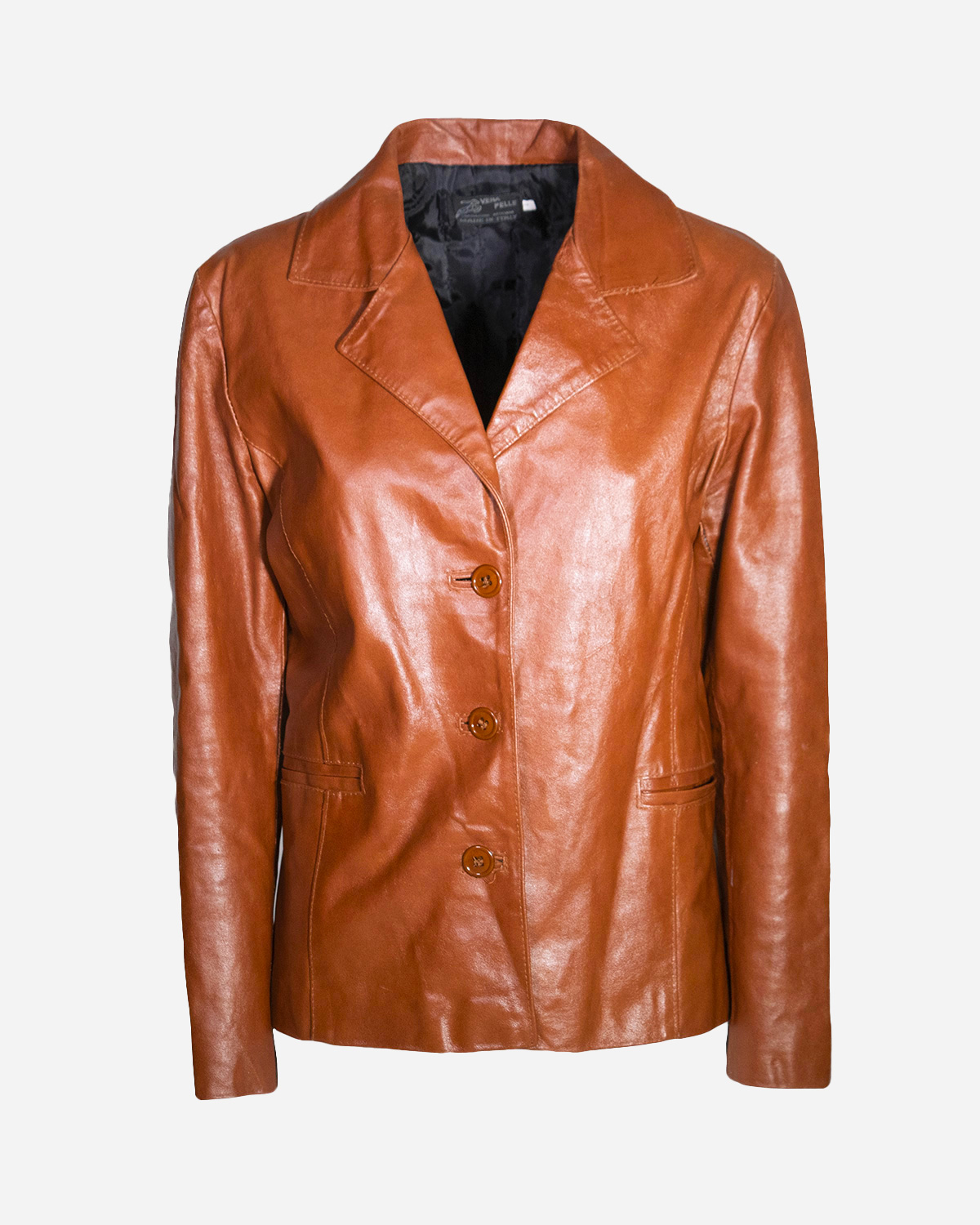 Vintage women’s leather blazers: 4 pieces