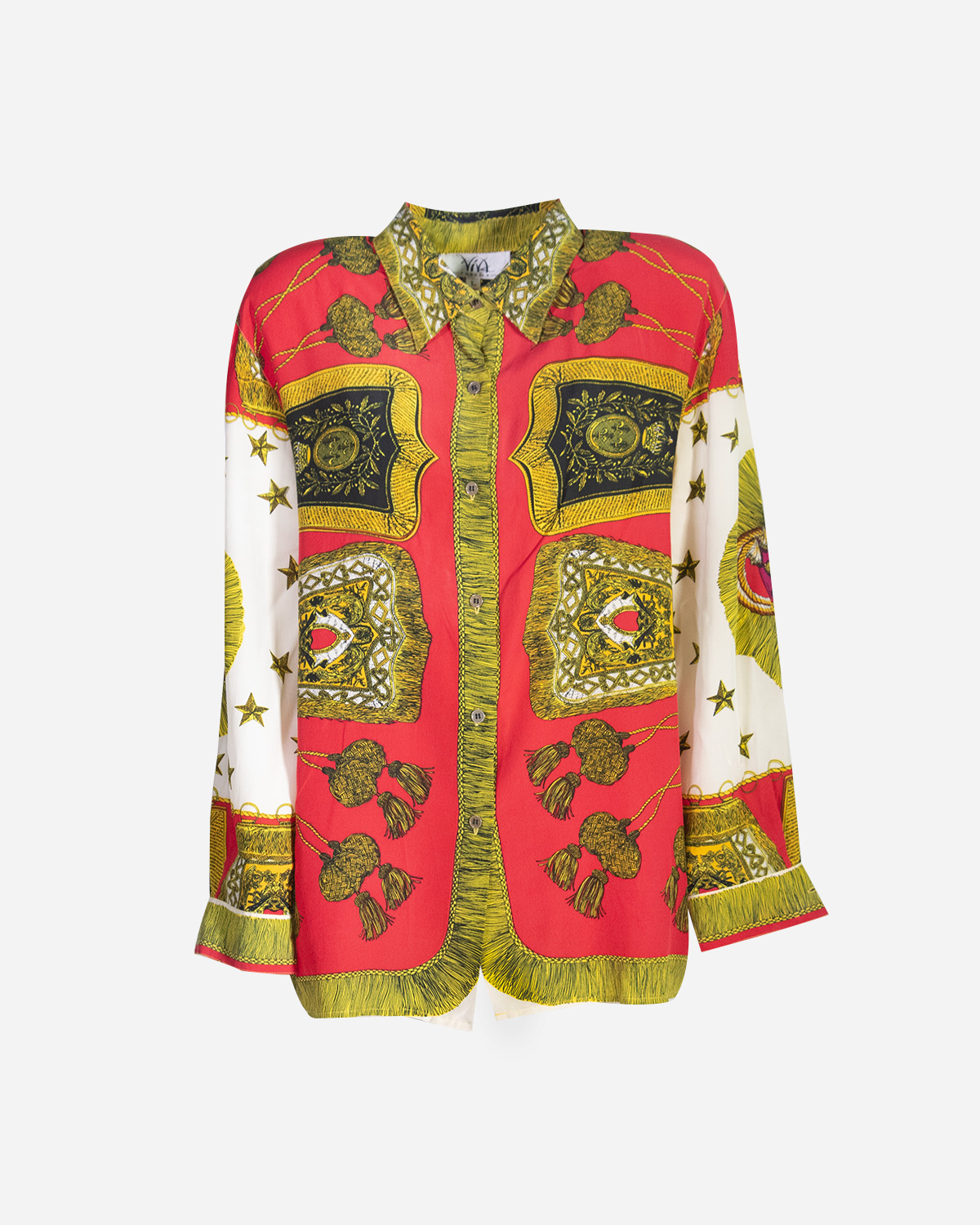 Vintage Baroque-style women’s shirts: 4 pieces